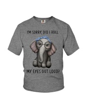 I'm Sorry - Did I Roll My Eyes Out Loud Youth T-Shirt tile
