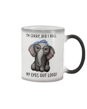 I'm Sorry - Did I Roll My Eyes Out Loud Color Changing Mug tile