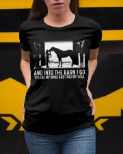 And Into The Barn I Go Ladies T-Shirt apparel-ladies-t-shirt-lifestyle-04