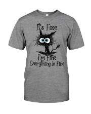 It's Fine I'm Fine Everything Is Fine Premium Fit Mens Tee tile