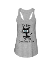 It's Fine I'm Fine Everything Is Fine Ladies Flowy Tank tile