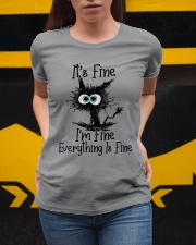 It's Fine I'm Fine Everything Is Fine Ladies T-Shirt apparel-ladies-t-shirt-lifestyle-04