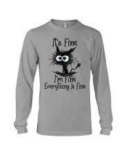 It's Fine I'm Fine Everything Is Fine Long Sleeve Tee tile