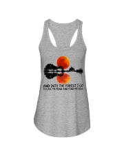 And Into The Forest I Go Ladies Flowy Tank tile