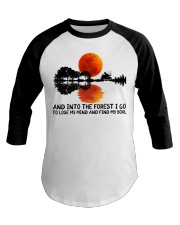 And Into The Forest I Go Baseball Tee tile