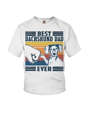 Best Dachshund Dad Ever Youth T-Shirt tile