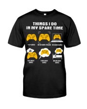 Things I Do In My Spare Time Classic T-Shirt front