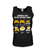 Things I Do In My Spare Time Unisex Tank tile