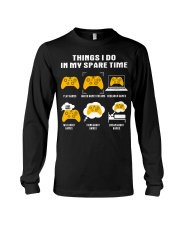 Things I Do In My Spare Time Long Sleeve Tee tile