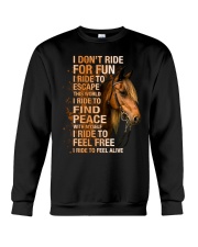 I Don't Ride For Fun Crewneck Sweatshirt tile
