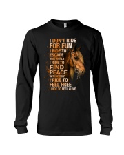 I Don't Ride For Fun Long Sleeve Tee tile