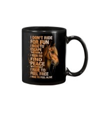 I Don't Ride For Fun Mug tile