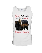 Yes I Really Do Need All These Bears Unisex Tank tile