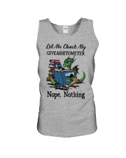 Let Me Check Unisex Tank tile