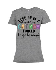 Cat Mom Premium Fit Ladies Tee tile