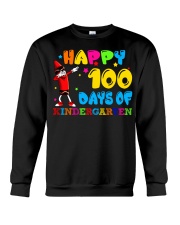Happy 100 Days Of Kindergarten Crewneck Sweatshirt tile