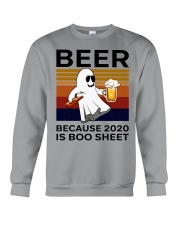 Beer - Because 2020 Is Boo Sheet Crewneck Sweatshirt tile