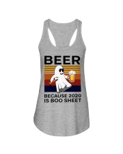 Beer - Because 2020 Is Boo Sheet Ladies Flowy Tank tile
