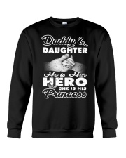 Dad Is Her Hero Crewneck Sweatshirt tile