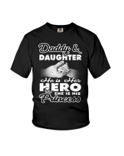 Dad Is Her Hero Youth T-Shirt tile