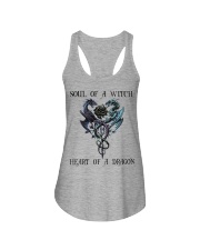 Soul Of A Witch - Heart Of A Dragon Ladies Flowy Tank tile