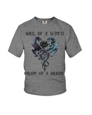 Soul Of A Witch - Heart Of A Dragon Youth T-Shirt tile