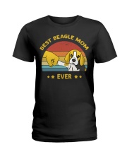 Best Beagle Mom Ever Ladies T-Shirt front