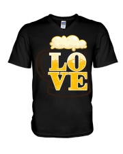 Love Beer V-Neck T-Shirt tile