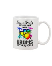 Some Girl Are Just Born With Drums In Their Souls Mug tile
