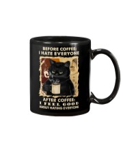 After Coffee - I Feel Good About Hating Everyone Mug tile