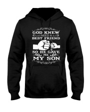 He Gave Me My Son Hooded Sweatshirt tile