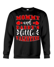 Mommy And Daddy's Little Valentine Crewneck Sweatshirt tile
