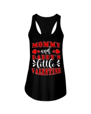 Mommy And Daddy's Little Valentine Ladies Flowy Tank tile