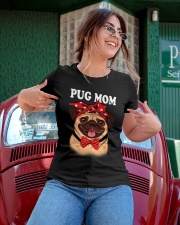 Pug Mom Ladies T-Shirt apparel-ladies-t-shirt-lifestyle-01