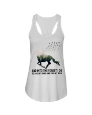 And Into The Forest I Go Ladies Flowy Tank tile
