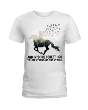 And Into The Forest I Go Ladies T-Shirt tile