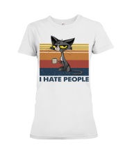I Hate People Premium Fit Ladies Tee tile