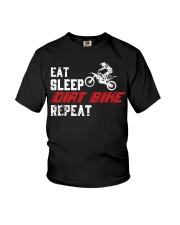 Eat Sleep Dirt Bike Repeat Youth T-Shirt tile