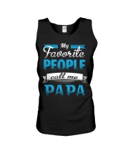 My Favorite People Call Me Papa Unisex Tank tile