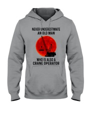 An Old Man Who Is Also A Crane Operator Hooded Sweatshirt tile
