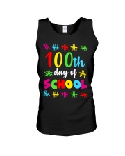 100th Day Of School Design Unisex Tank tile