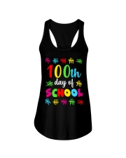 100th Day Of School Design Ladies Flowy Tank tile