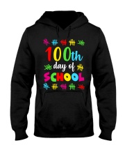 100th Day Of School Design Hooded Sweatshirt tile