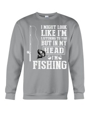 I Might Look Like I'm Listening To You Crewneck Sweatshirt tile