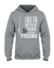 I Might Look Like I'm Listening To You Hooded Sweatshirt tile
