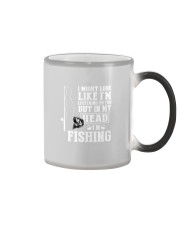 I Might Look Like I'm Listening To You Color Changing Mug tile