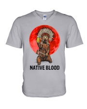 Native Blood V-Neck T-Shirt tile