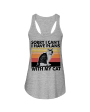 Sorry I Can't - I Have Plans With My Cat Ladies Flowy Tank tile
