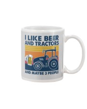 I Like Beer And Tractors And Maybe 3 People Mug tile