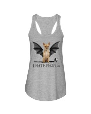 I Hate People Ladies Flowy Tank tile